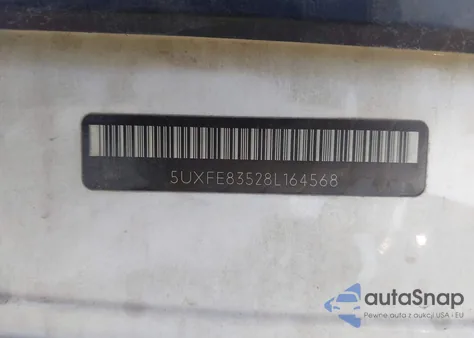 2008 BMW X5 4.8I from USA, damaged, VIN 5UXFE83528L164568